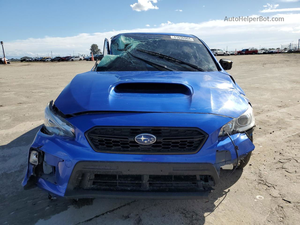 2020 Subaru Wrx Premium Синий vin: JF1VA1C68L9805887