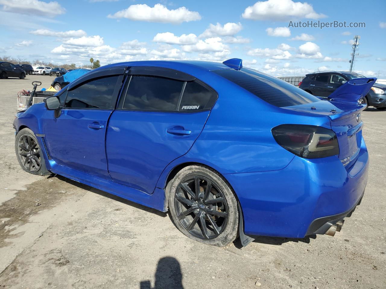 2020 Subaru Wrx Premium Blue vin: JF1VA1C68L9805887