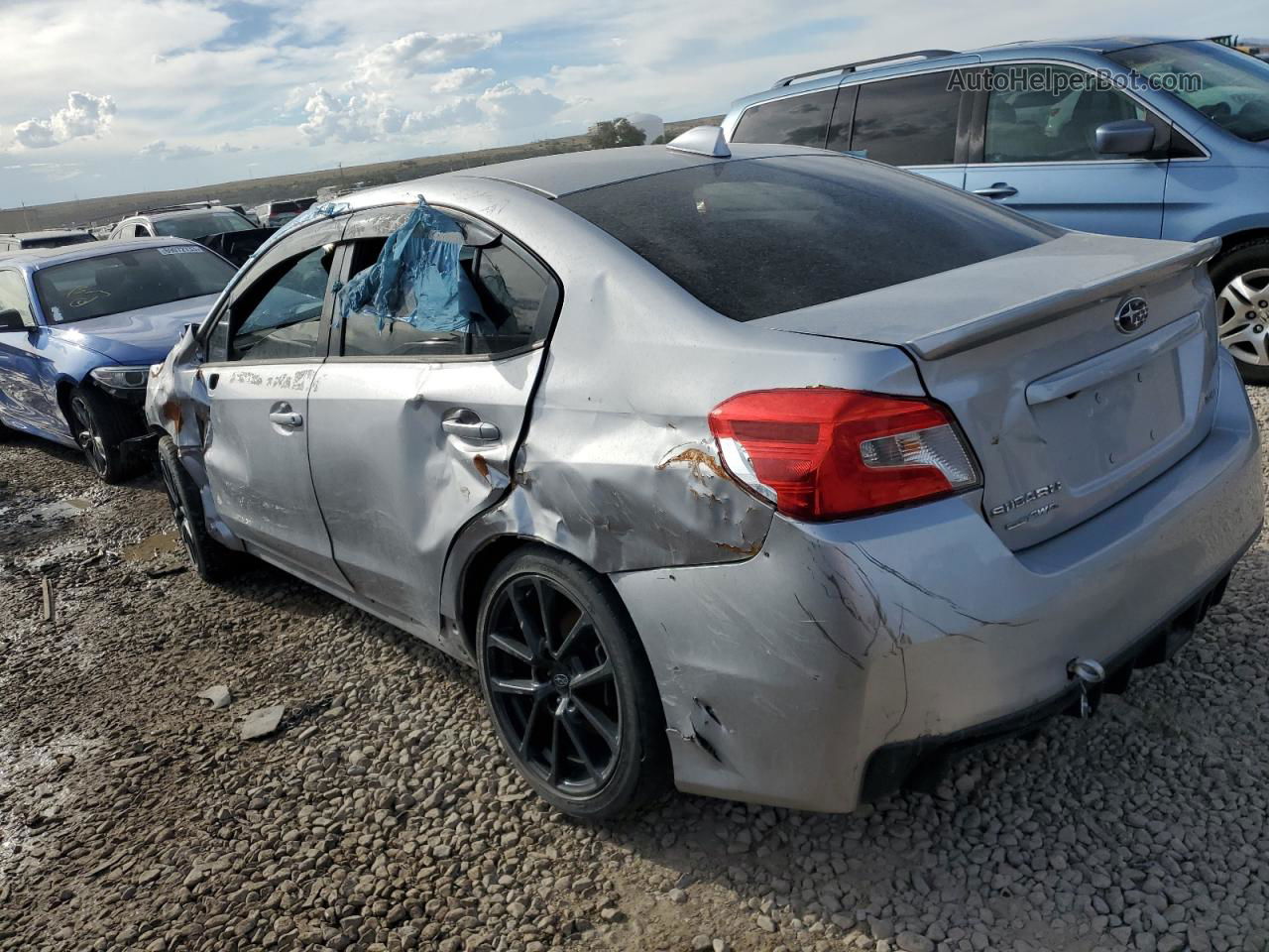 2020 Subaru Wrx Premium Silver vin: JF1VA1C68L9806697