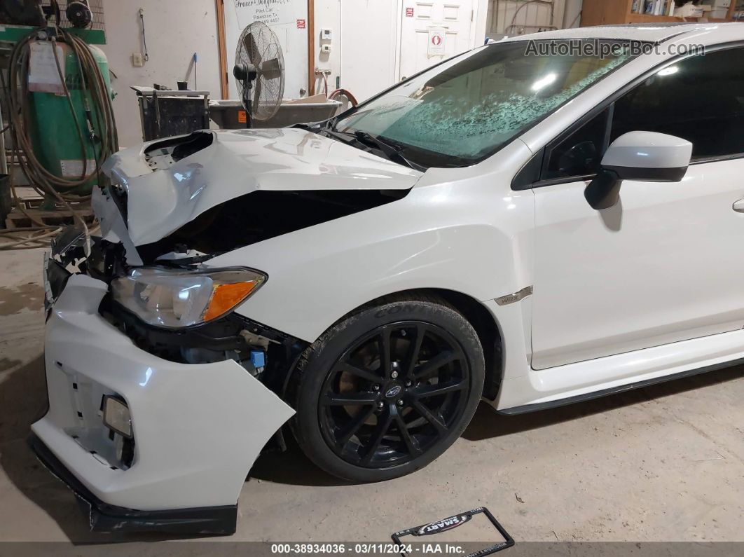 2018 Subaru Wrx Premium White vin: JF1VA1C69J9807502