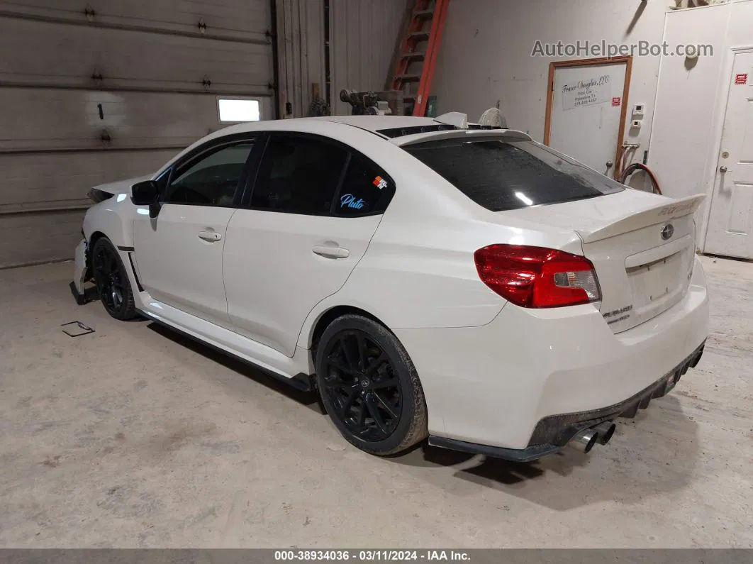 2018 Subaru Wrx Premium White vin: JF1VA1C69J9807502