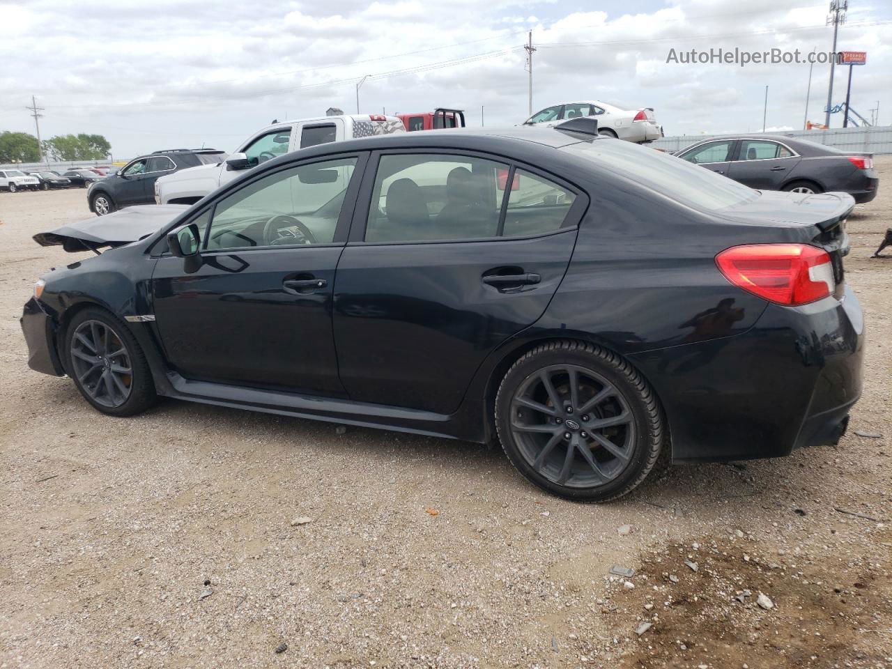 2018 Subaru Wrx Premium Black vin: JF1VA1C69J9829970