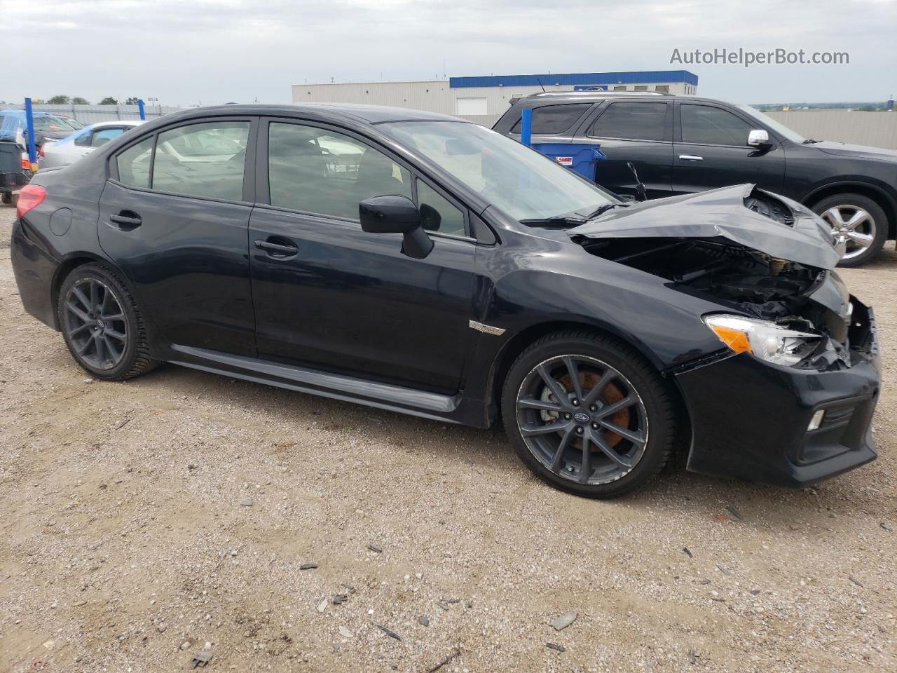 2018 Subaru Wrx Premium Black vin: JF1VA1C69J9829970