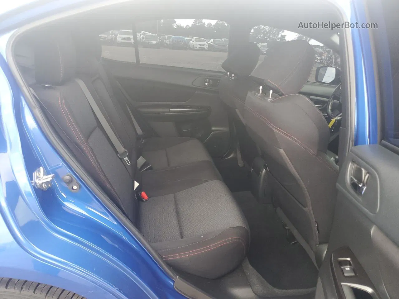 2018 Subaru Wrx Premium Blue vin: JF1VA1C6XJ9812868