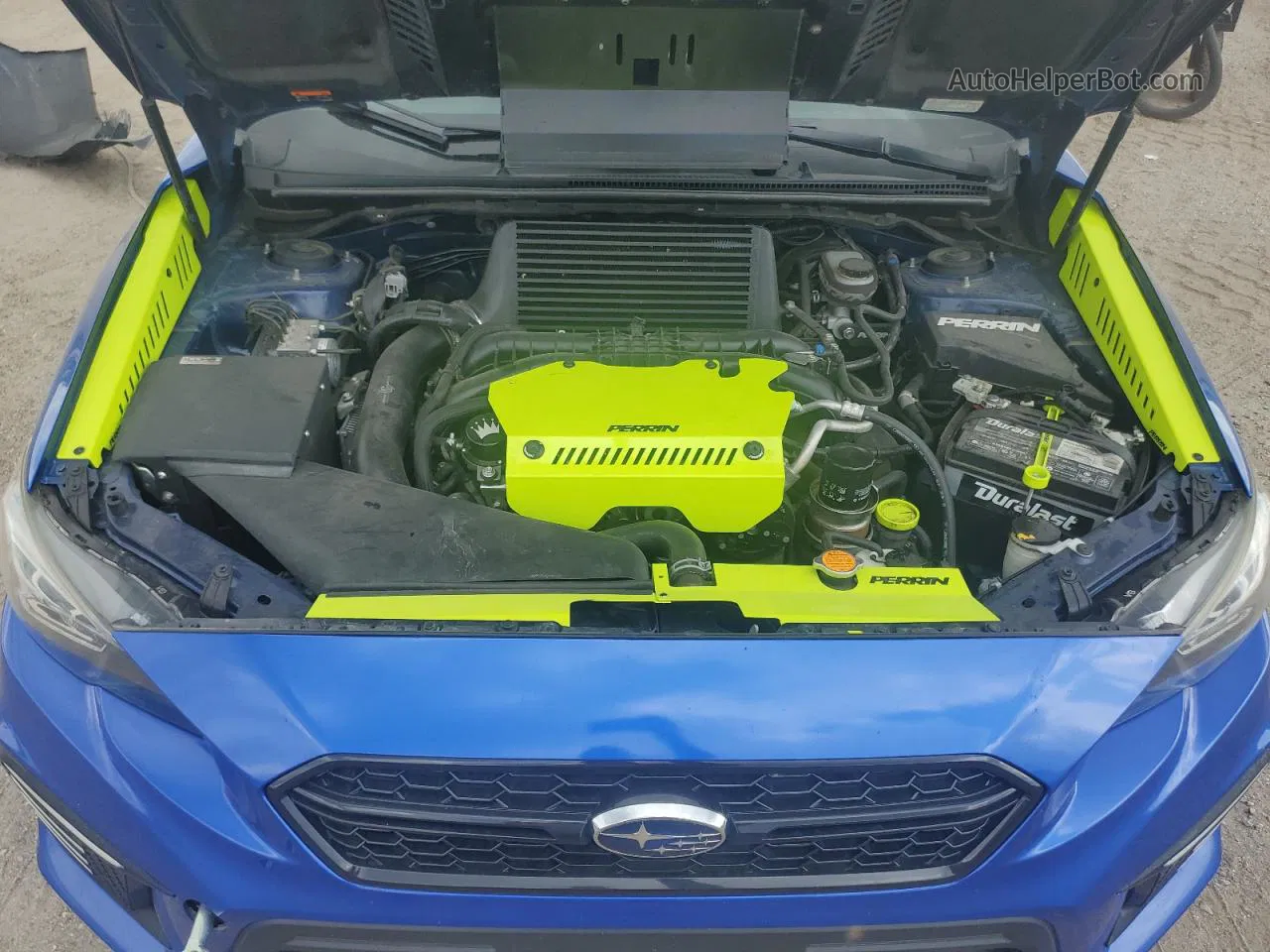 2018 Subaru Wrx Premium Синий vin: JF1VA1C6XJ9812868