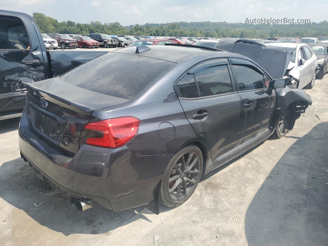 2018 Subaru Wrx Premium Black vin: JF1VA1C6XJ9832814