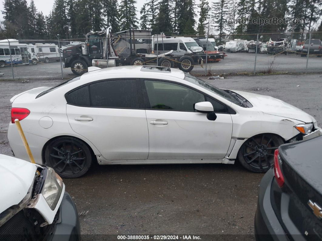 2020 Subaru Wrx Premium White vin: JF1VA1C6XL9831262