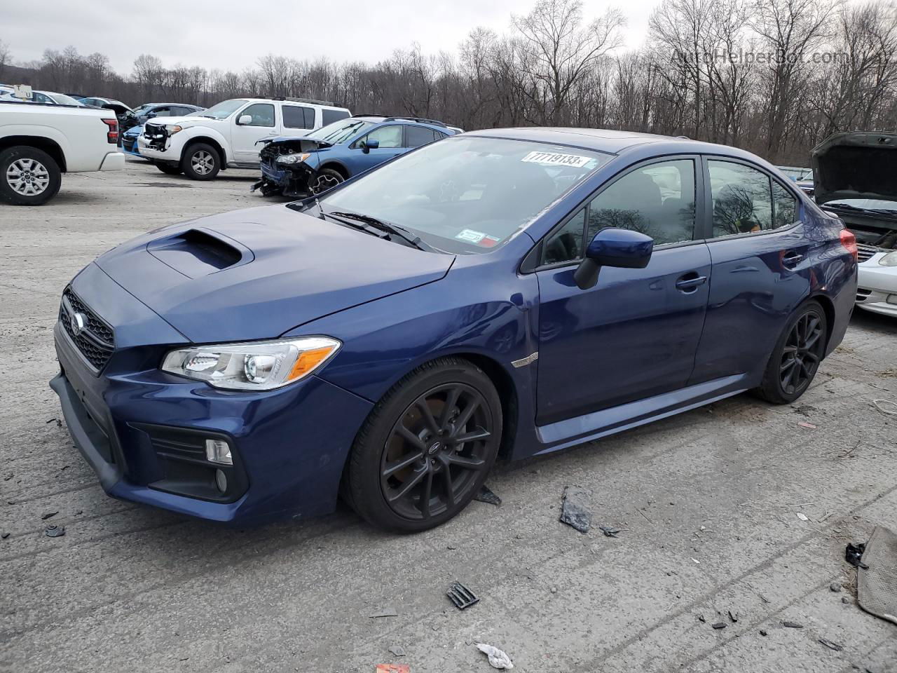 2021 Subaru Wrx Premium Синий vin: JF1VA1C6XM9806797