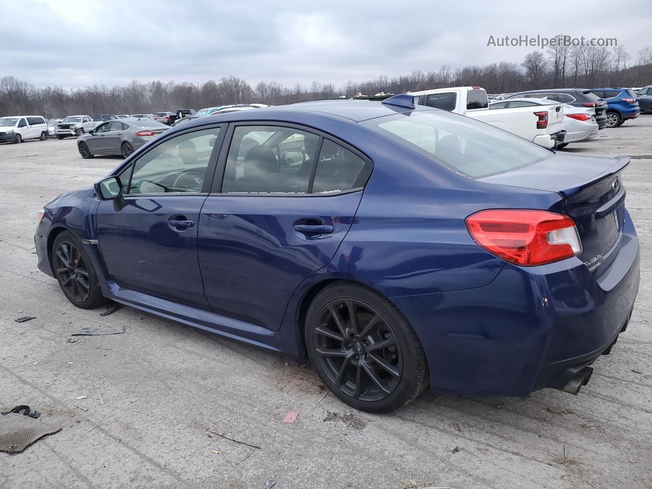 2021 Subaru Wrx Premium Blue vin: JF1VA1C6XM9806797