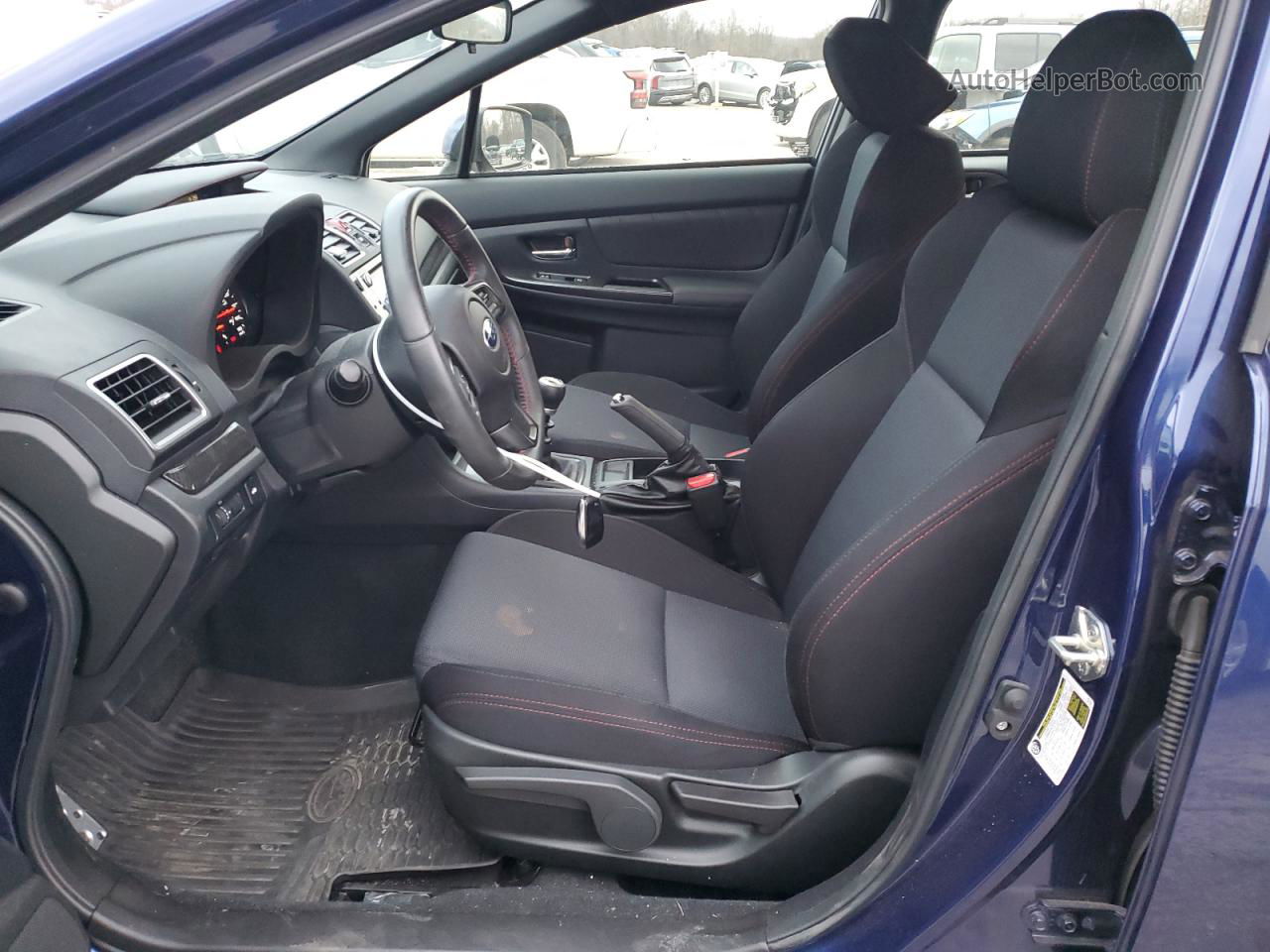 2021 Subaru Wrx Premium Синий vin: JF1VA1C6XM9806797