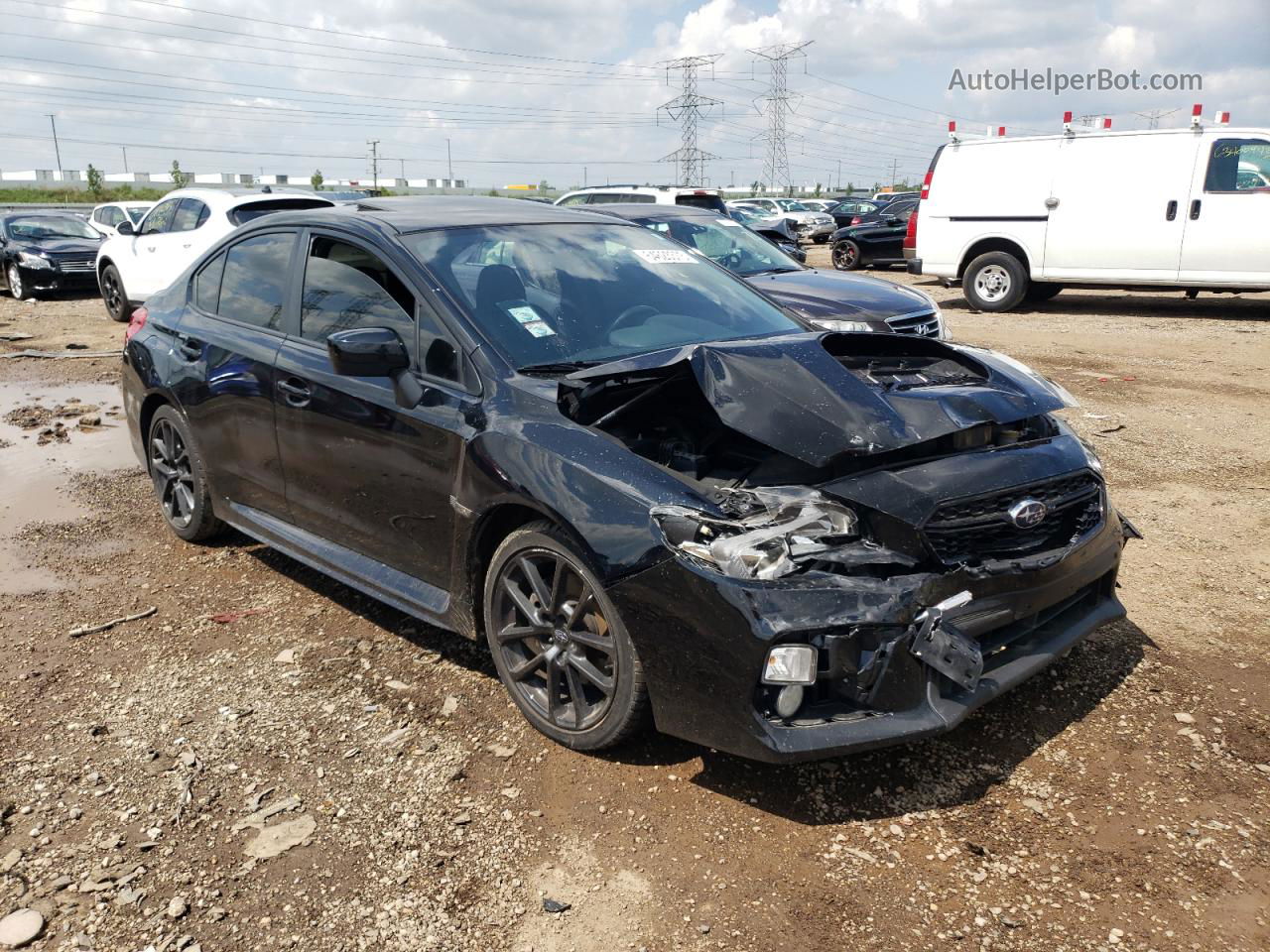 2021 Subaru Wrx Premium Black vin: JF1VA1C6XM9815208