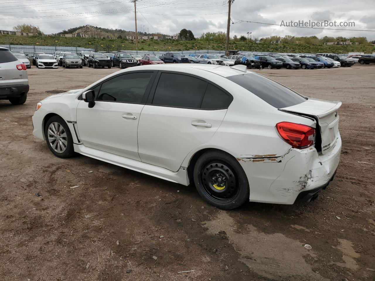 2021 Subaru Wrx Premium White vin: JF1VA1C6XM9819923