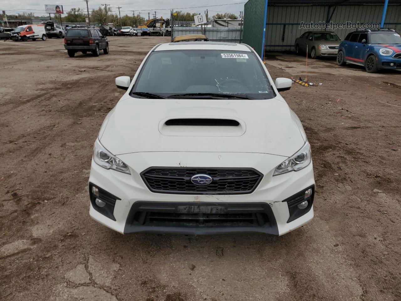 2021 Subaru Wrx Premium White vin: JF1VA1C6XM9819923