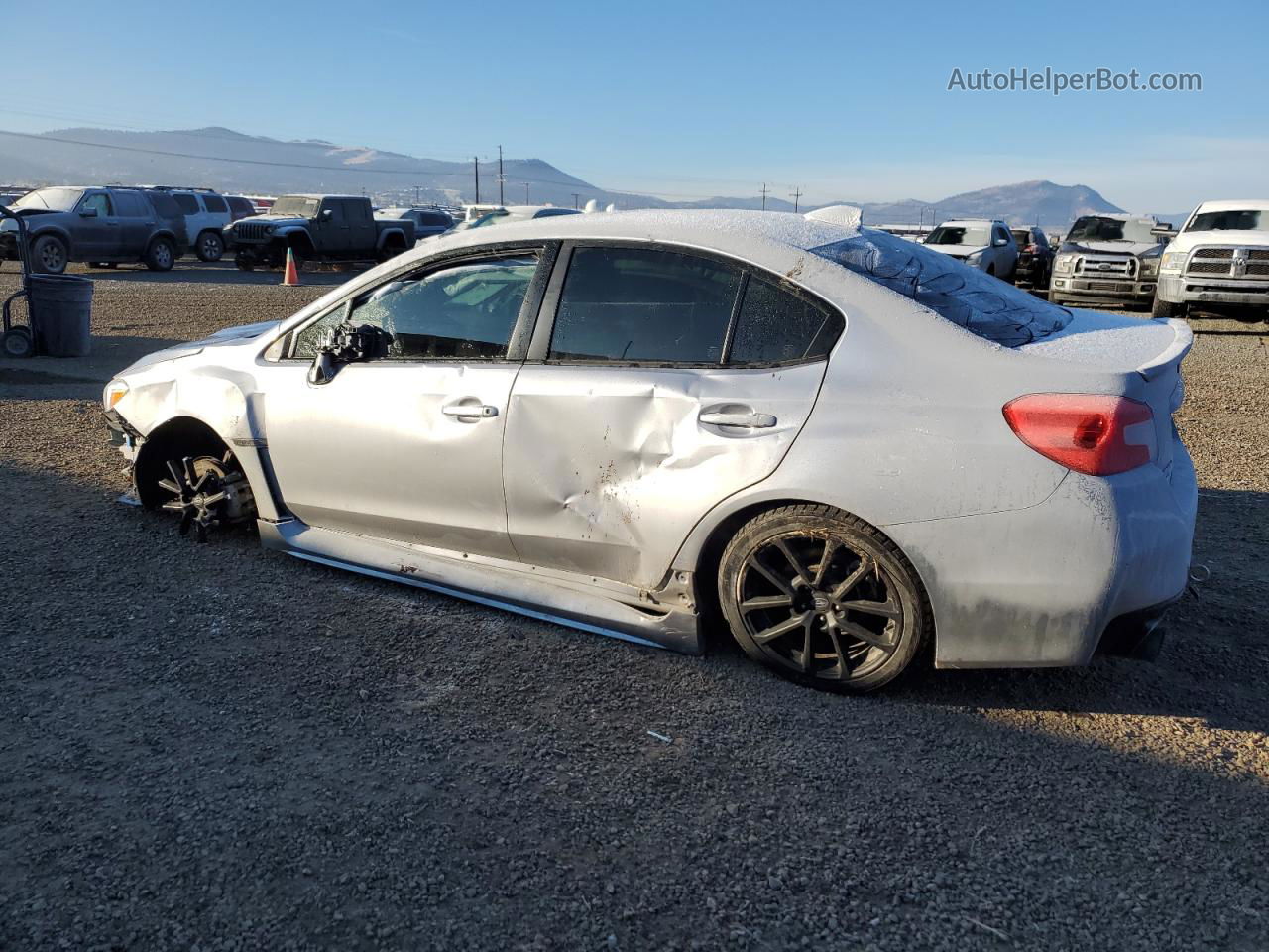 2021 Subaru Wrx Premium Silver vin: JF1VA1C6XM9821512