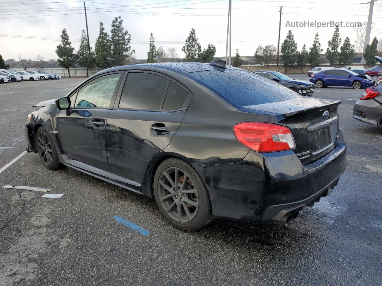 2021 Subaru Wrx Premium Черный vin: JF1VA1C6XM9823082