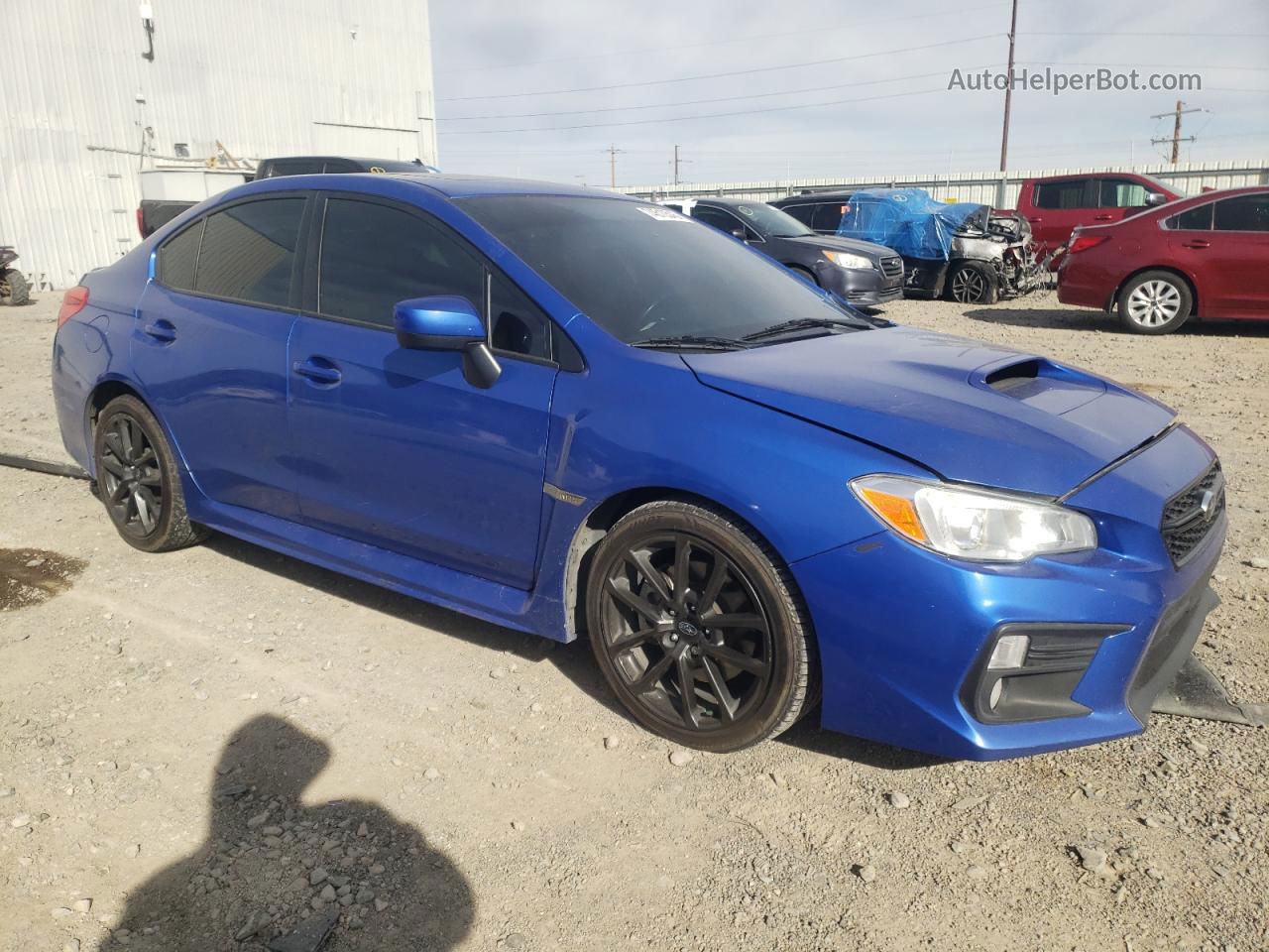 2021 Subaru Wrx Premium Синий vin: JF1VA1C6XM9824118