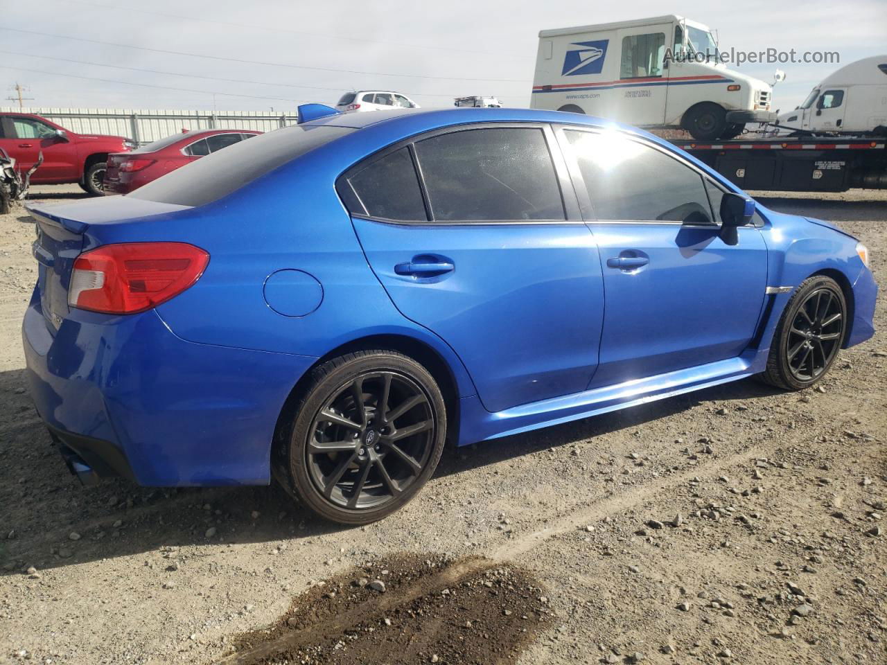 2021 Subaru Wrx Premium Синий vin: JF1VA1C6XM9824118