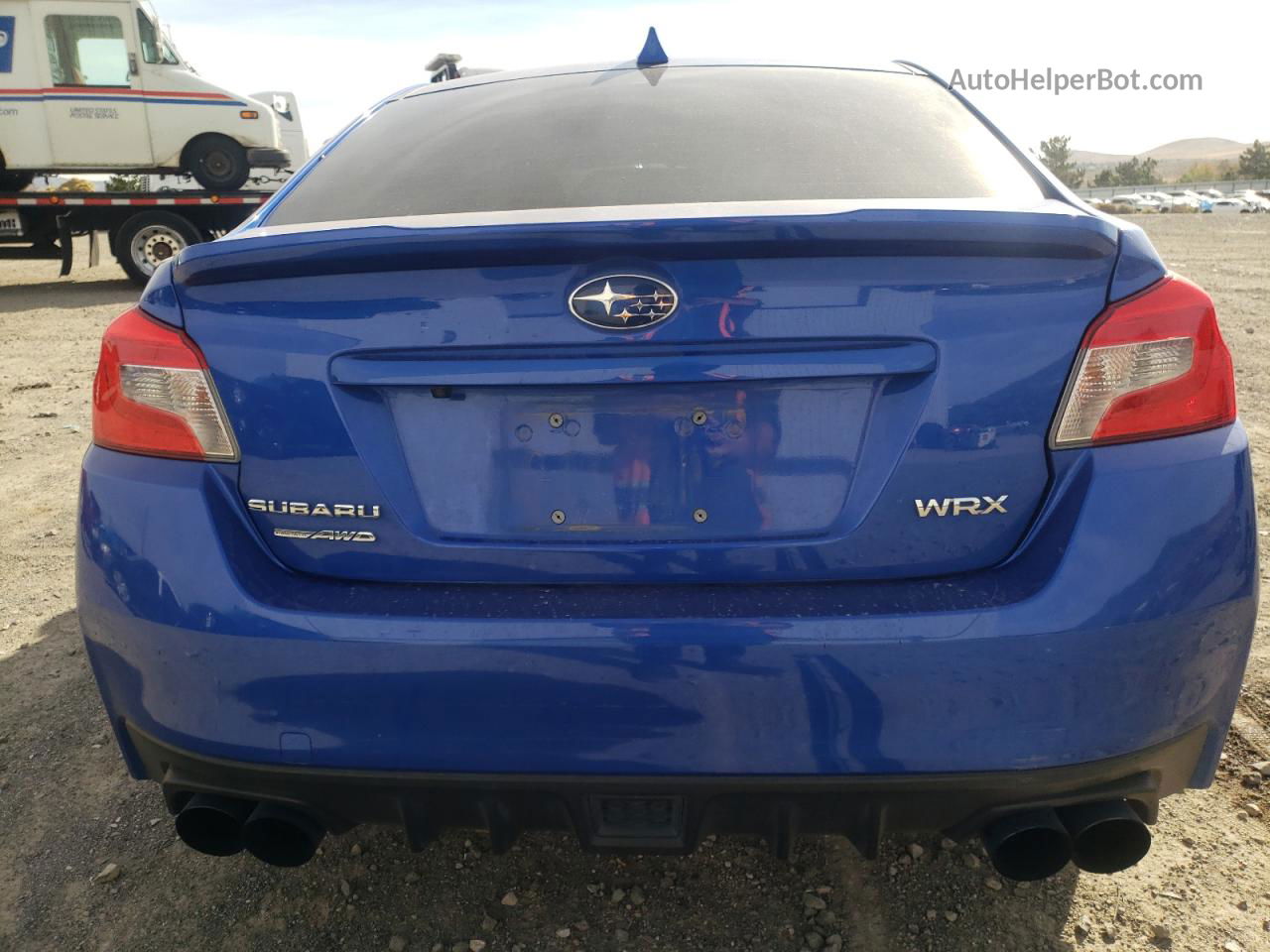 2021 Subaru Wrx Premium Blue vin: JF1VA1C6XM9824118