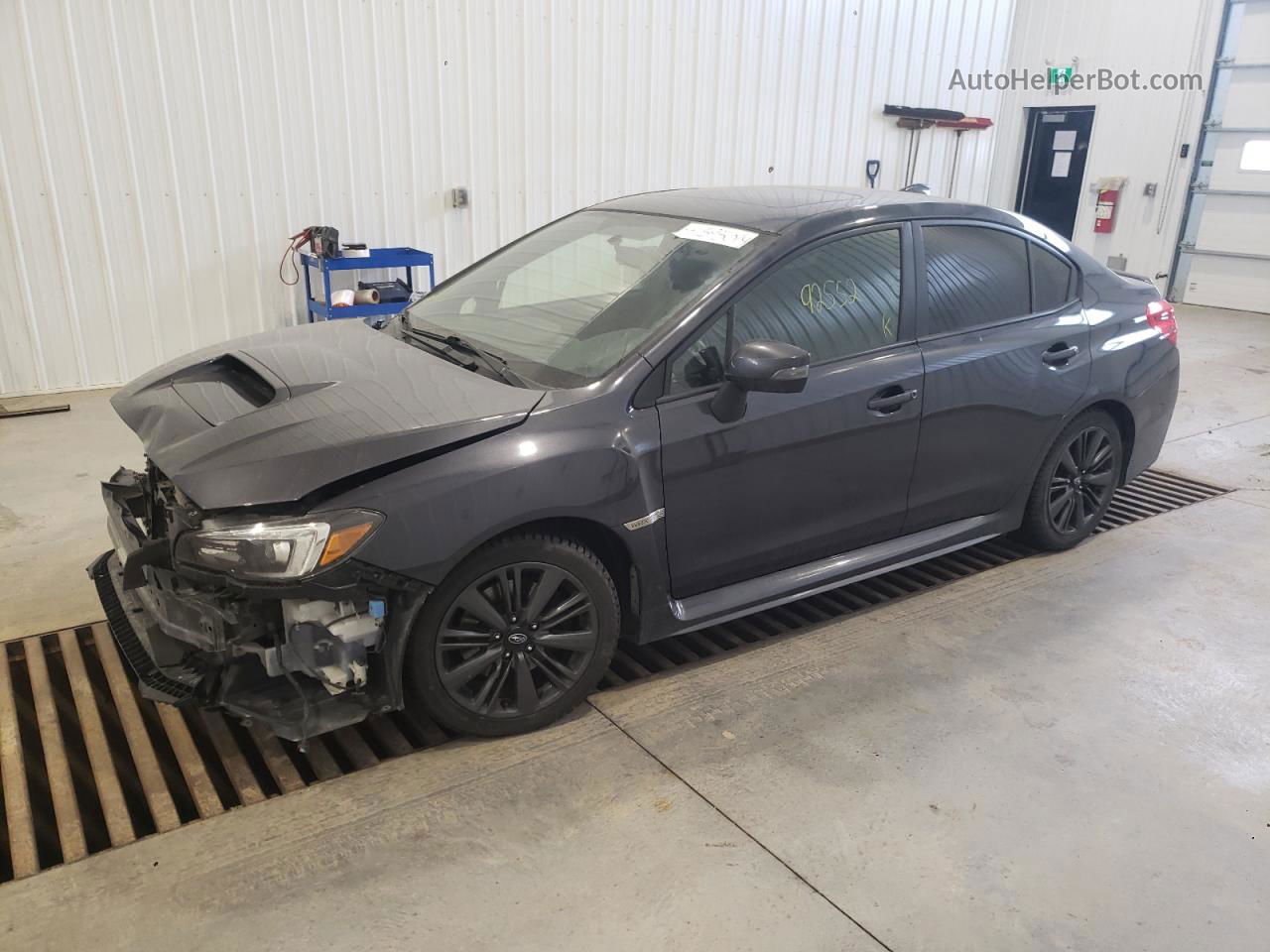 2018 Subaru Wrx Premium Black vin: JF1VA1D6XJ9813808