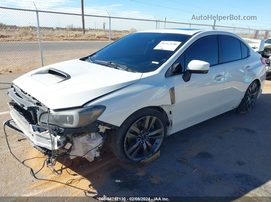 2017 Subaru Wrx Premium White vin: JF1VA1E60H9833669