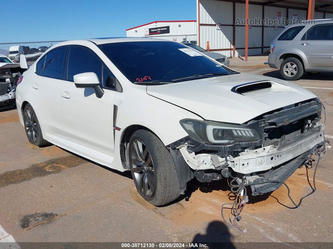 2017 Subaru Wrx Premium Белый vin: JF1VA1E60H9833669