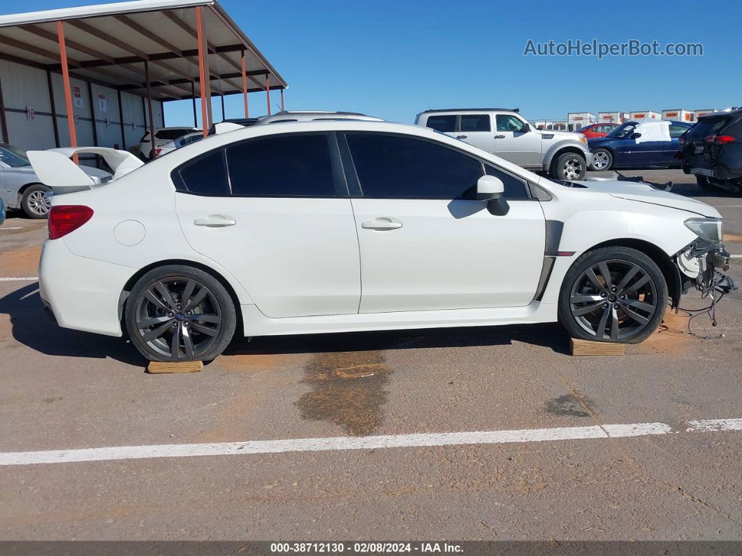 2017 Subaru Wrx Premium White vin: JF1VA1E60H9833669