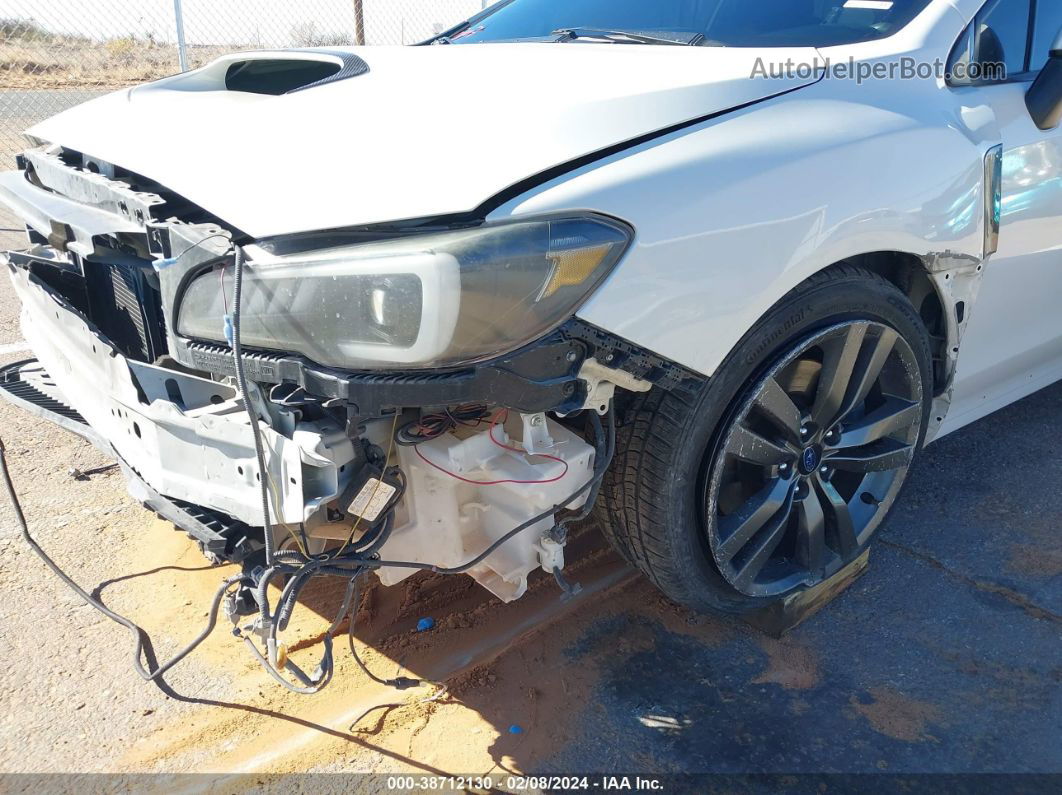 2017 Subaru Wrx Premium White vin: JF1VA1E60H9833669