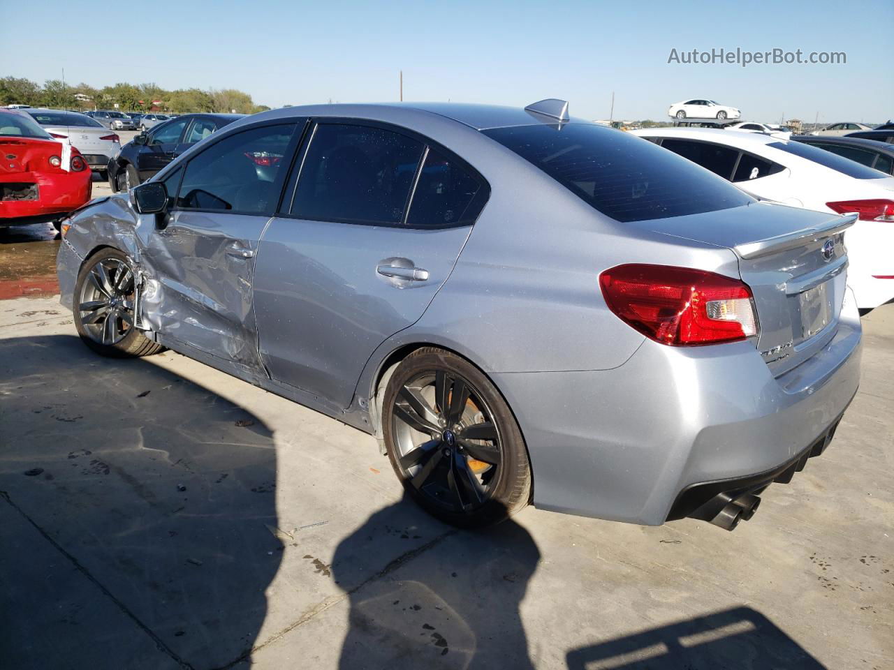 2017 Subaru Wrx Premium Silver vin: JF1VA1E61H8831208