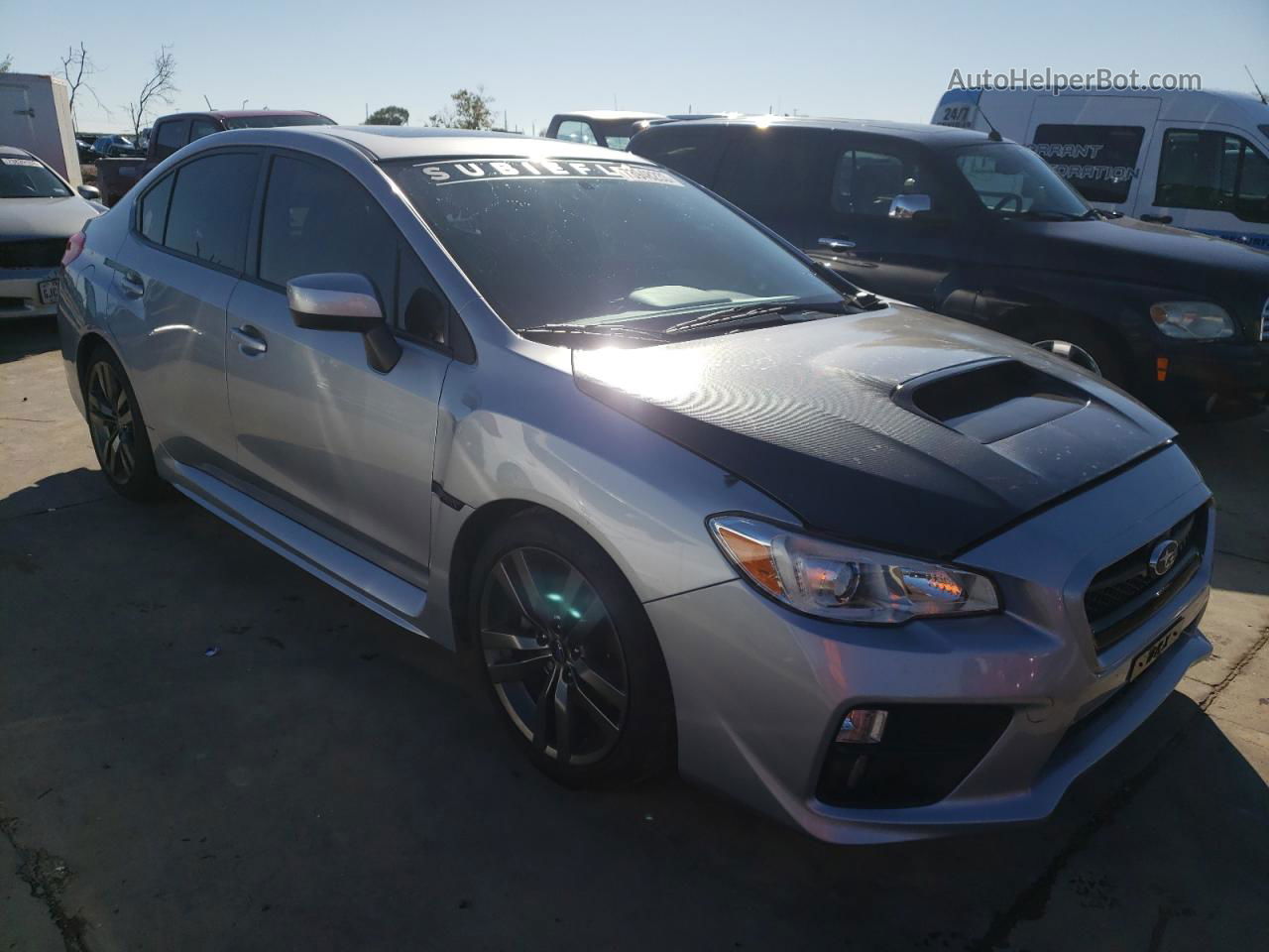 2017 Subaru Wrx Premium Silver vin: JF1VA1E61H8831208