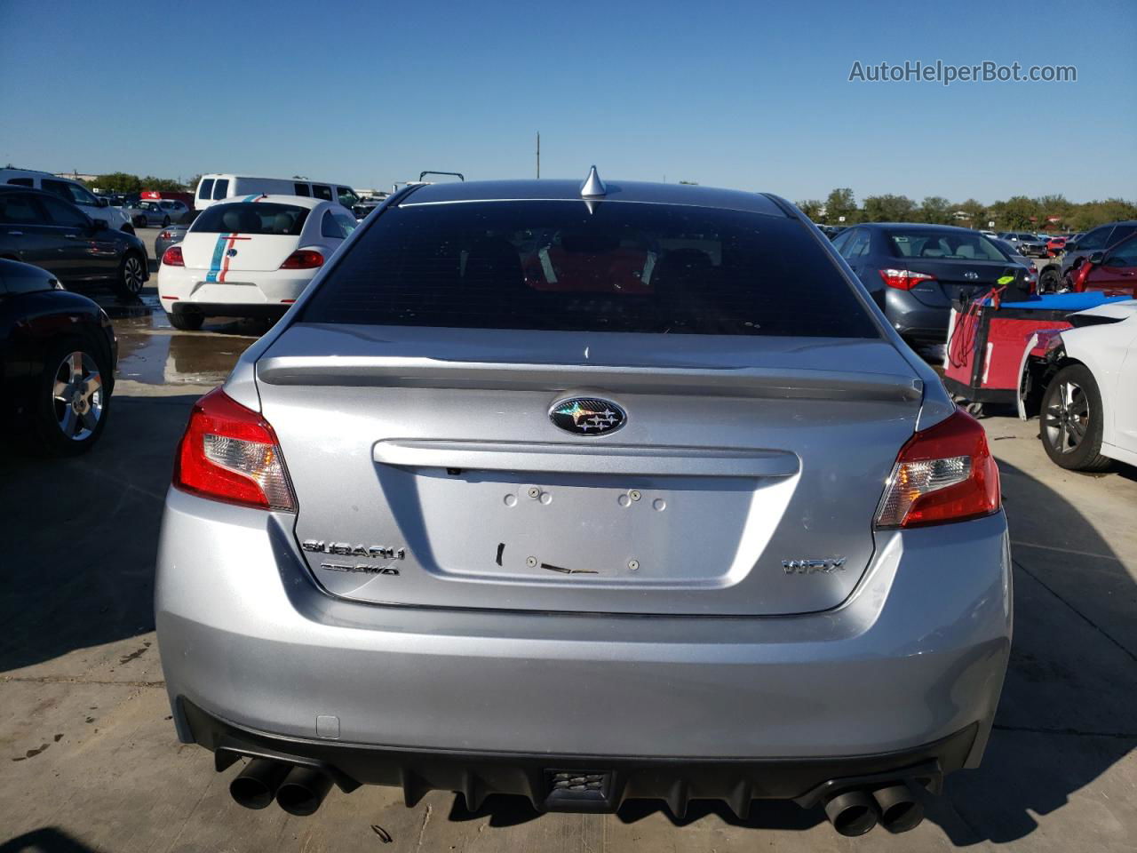 2017 Subaru Wrx Premium Silver vin: JF1VA1E61H8831208