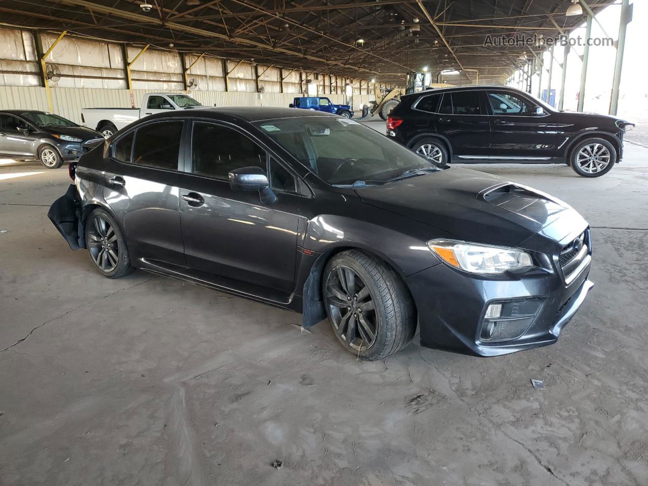 2017 Subaru Wrx Premium Charcoal vin: JF1VA1E61H8841110