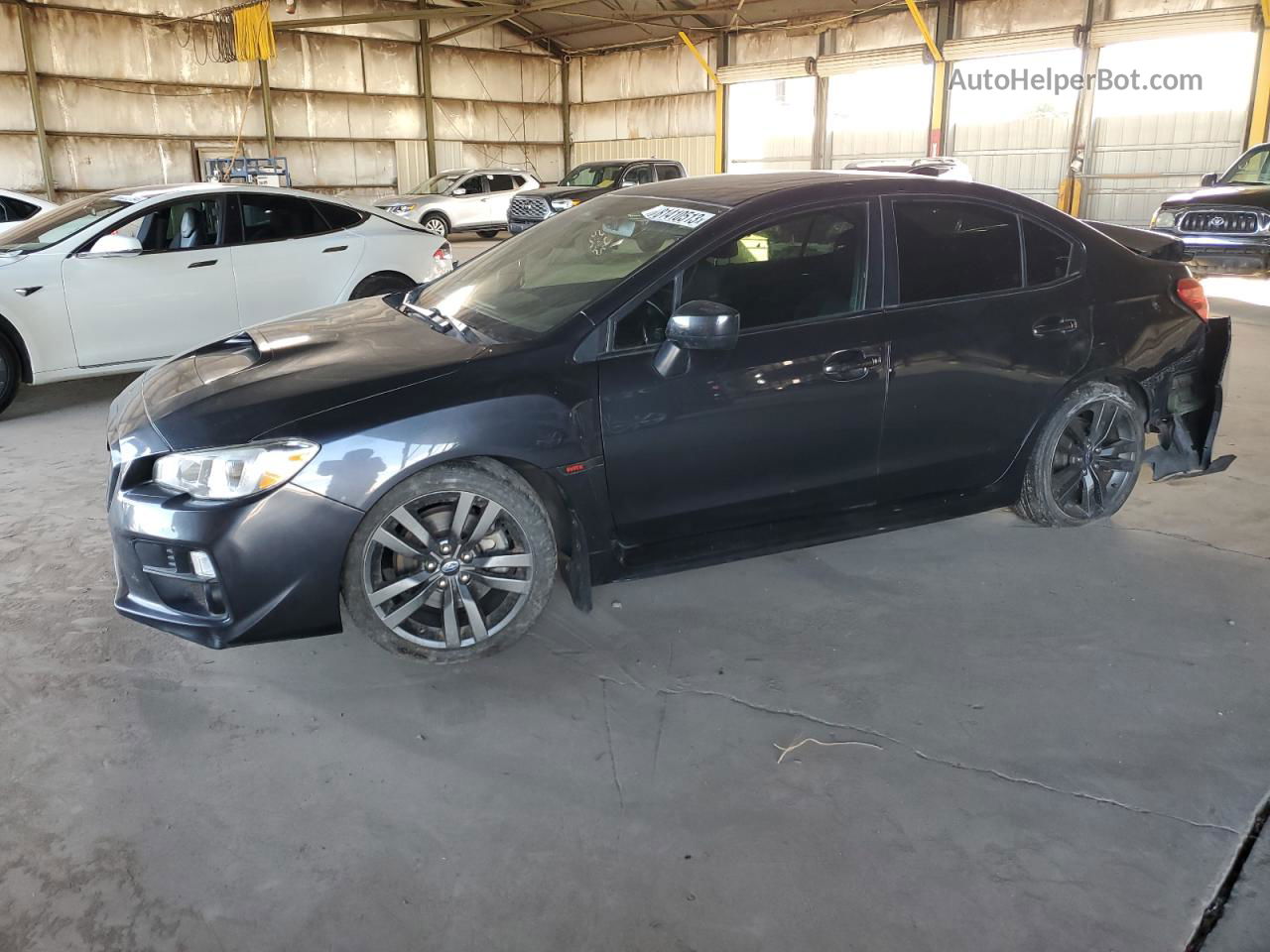 2017 Subaru Wrx Premium Charcoal vin: JF1VA1E61H8841110