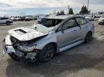 2017 Subaru Wrx Premium Silver vin: JF1VA1E61H9834460