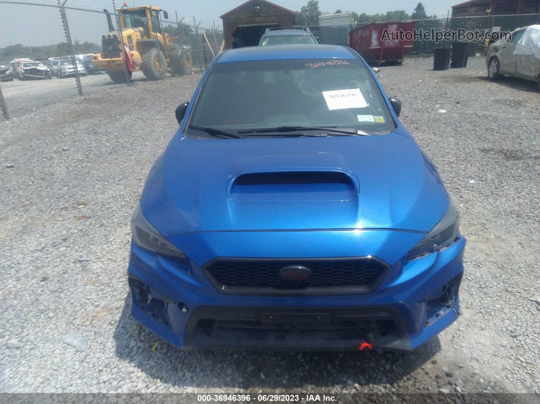 2017 Subaru Wrx Premium Синий vin: JF1VA1E62H8800503