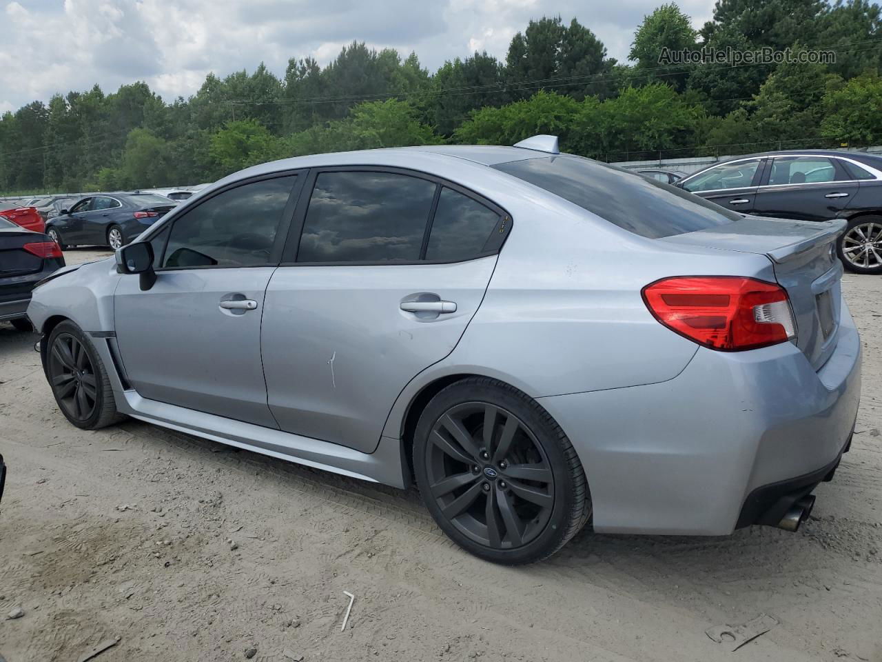 2017 Subaru Wrx Premium Silver vin: JF1VA1E62H8833033