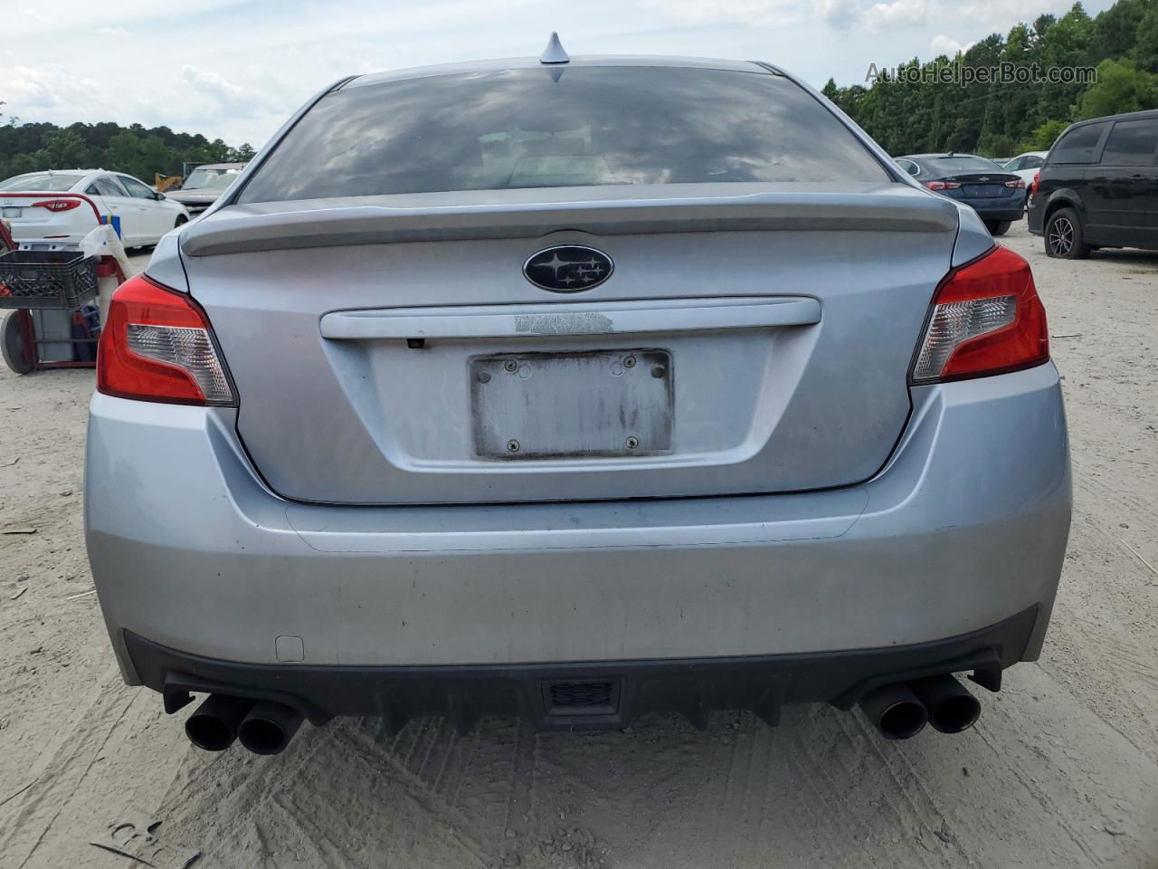 2017 Subaru Wrx Premium Silver vin: JF1VA1E62H8833033