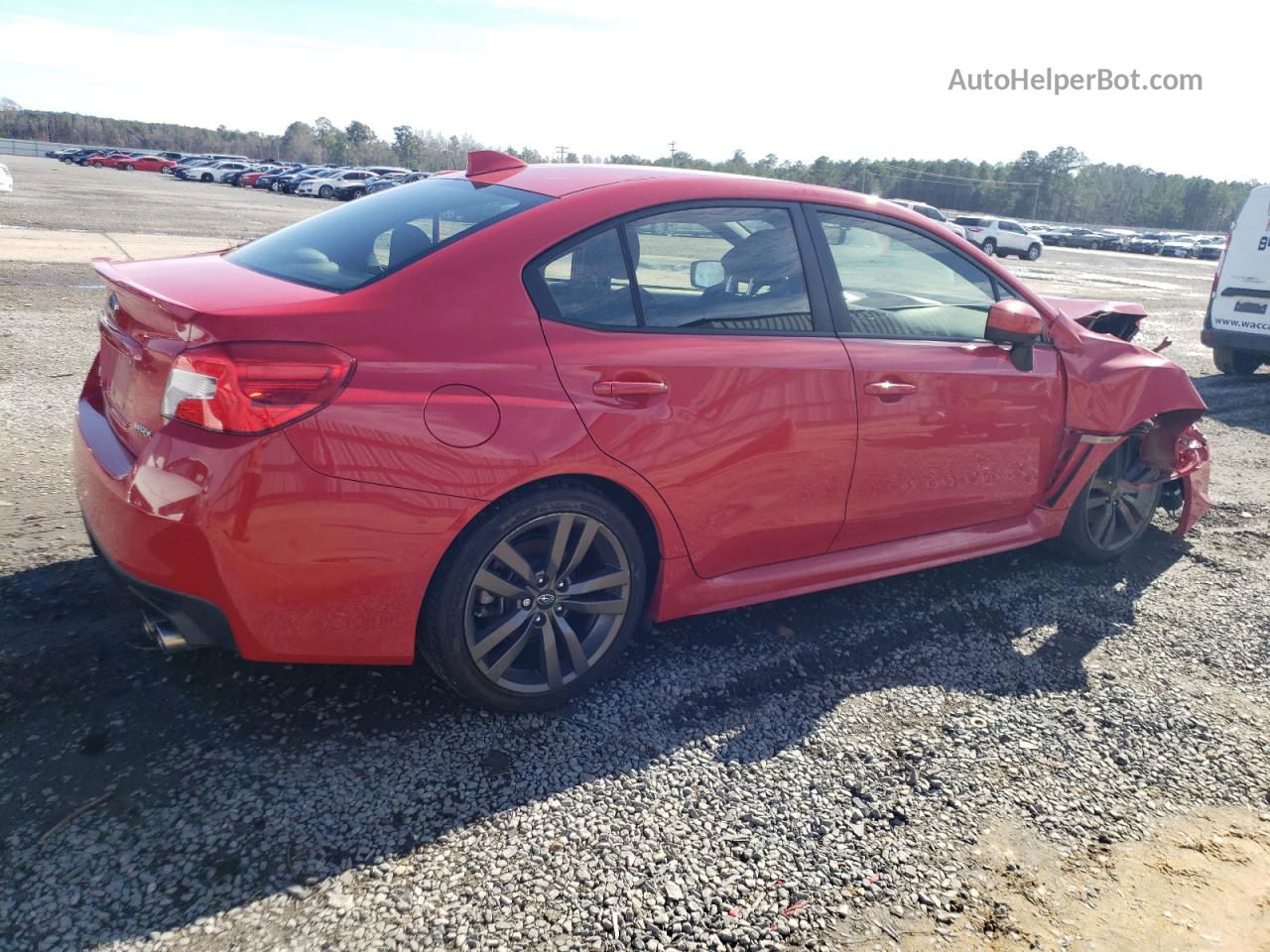 2017 Subaru Wrx Premium Red vin: JF1VA1E62H9802813