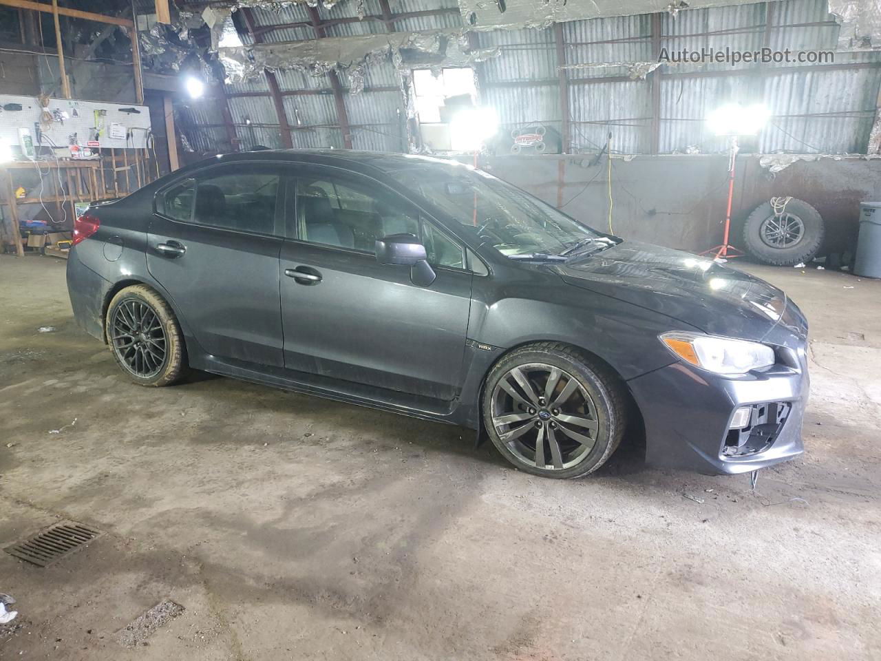 2017 Subaru Wrx Premium Charcoal vin: JF1VA1E62H9825542