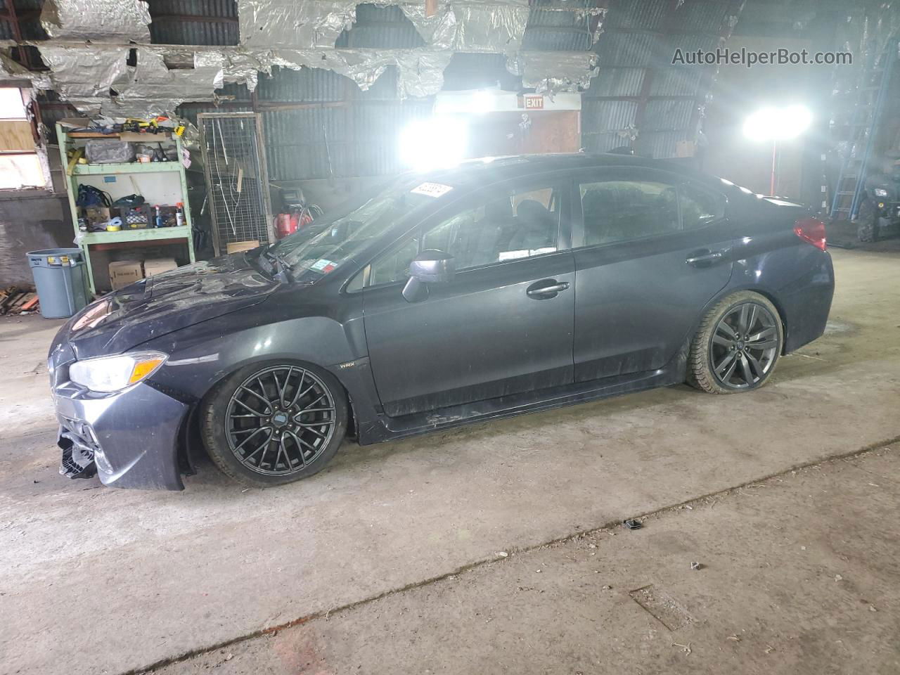 2017 Subaru Wrx Premium Charcoal vin: JF1VA1E62H9825542