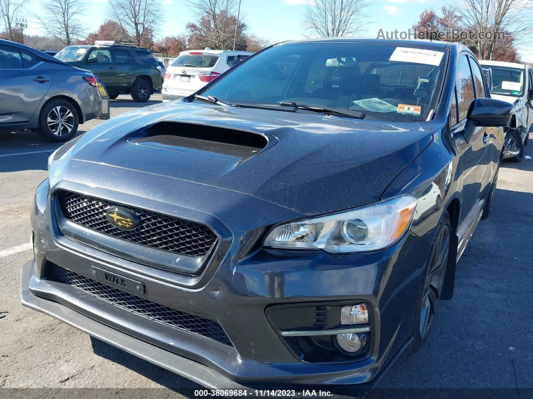 2017 Subaru Wrx Premium Gray vin: JF1VA1E62H9831258