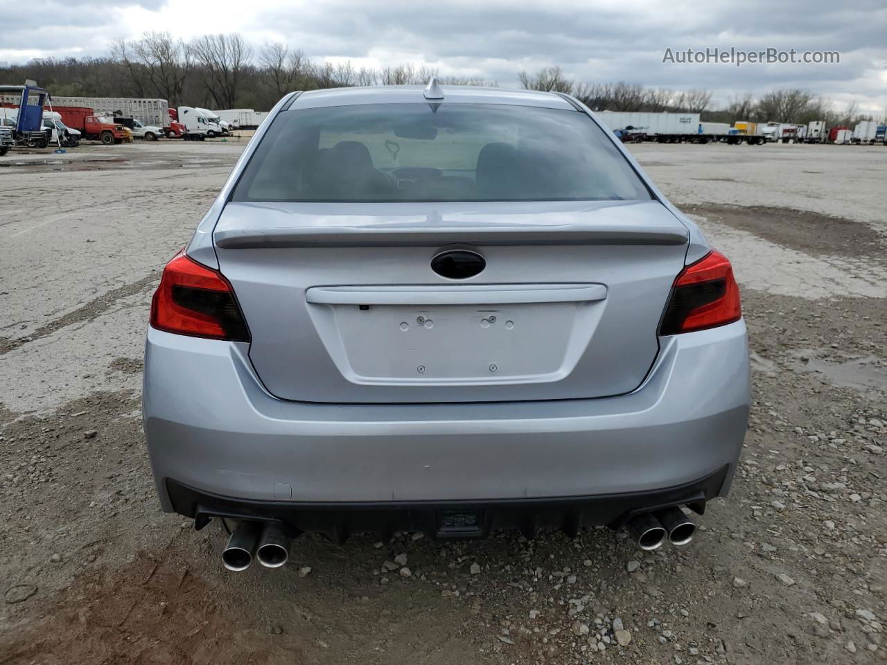 2017 Subaru Wrx Premium Silver vin: JF1VA1E62H9833656