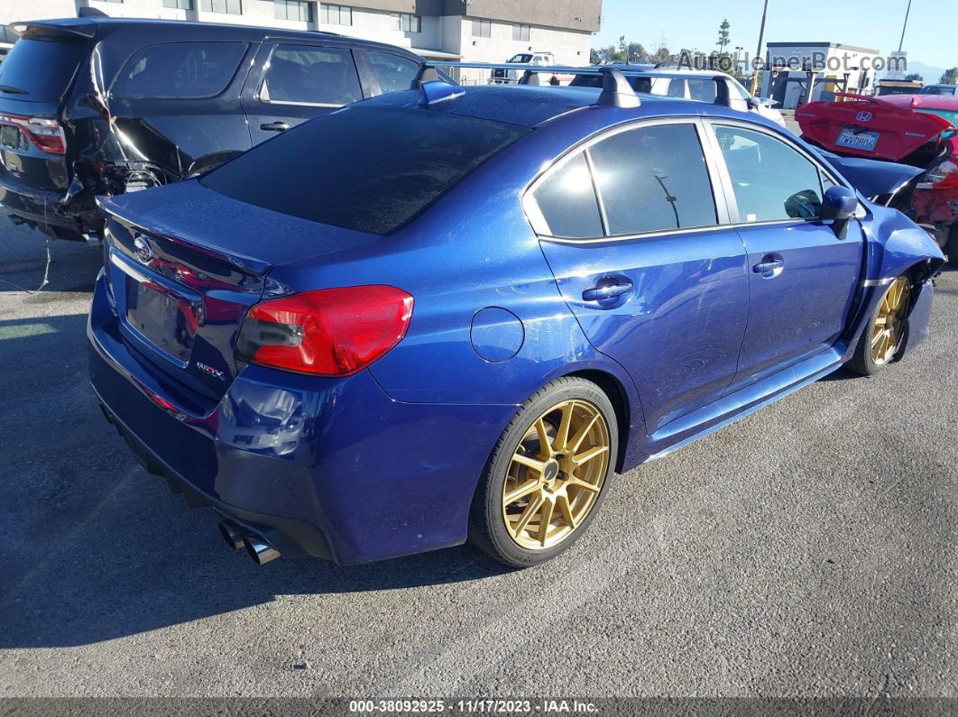 2017 Subaru Wrx Premium Blue vin: JF1VA1E62H9834290