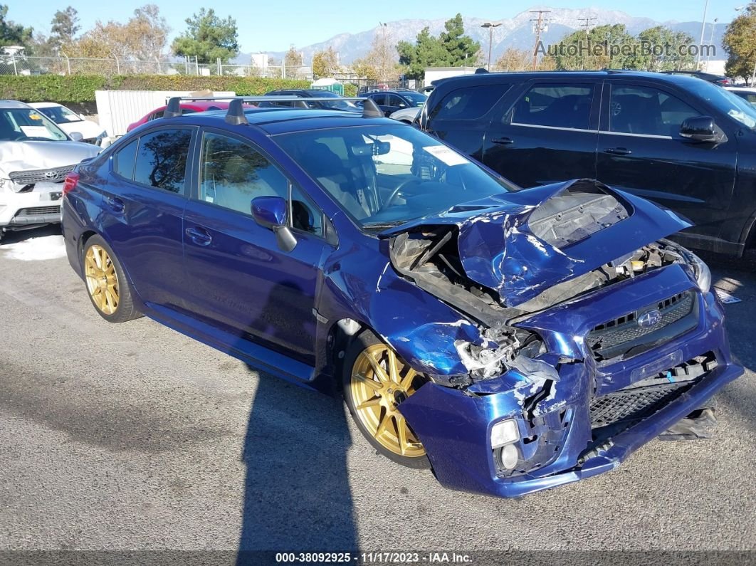 2017 Subaru Wrx Premium Blue vin: JF1VA1E62H9834290