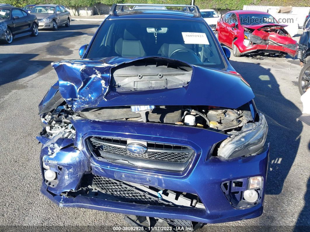 2017 Subaru Wrx Premium Blue vin: JF1VA1E62H9834290