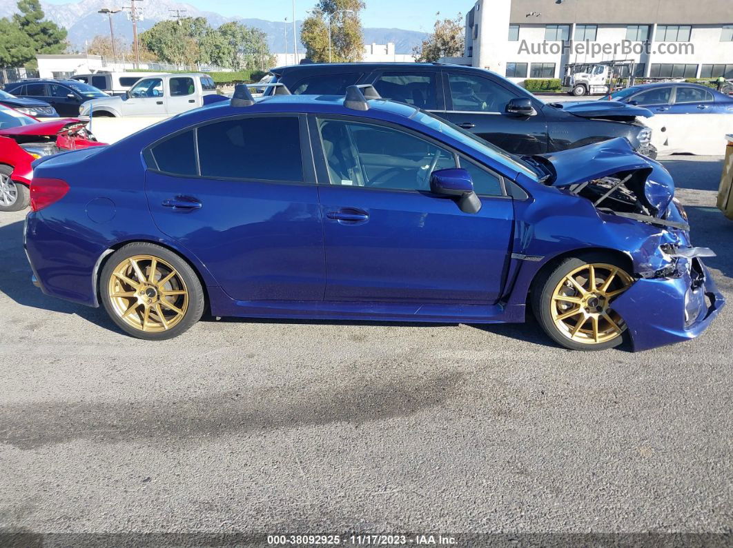 2017 Subaru Wrx Premium Blue vin: JF1VA1E62H9834290