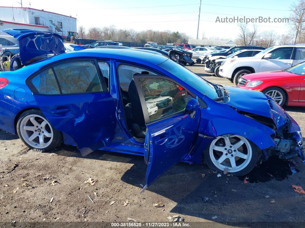 2017 Subaru Wrx Premium Blue vin: JF1VA1E62H9834788