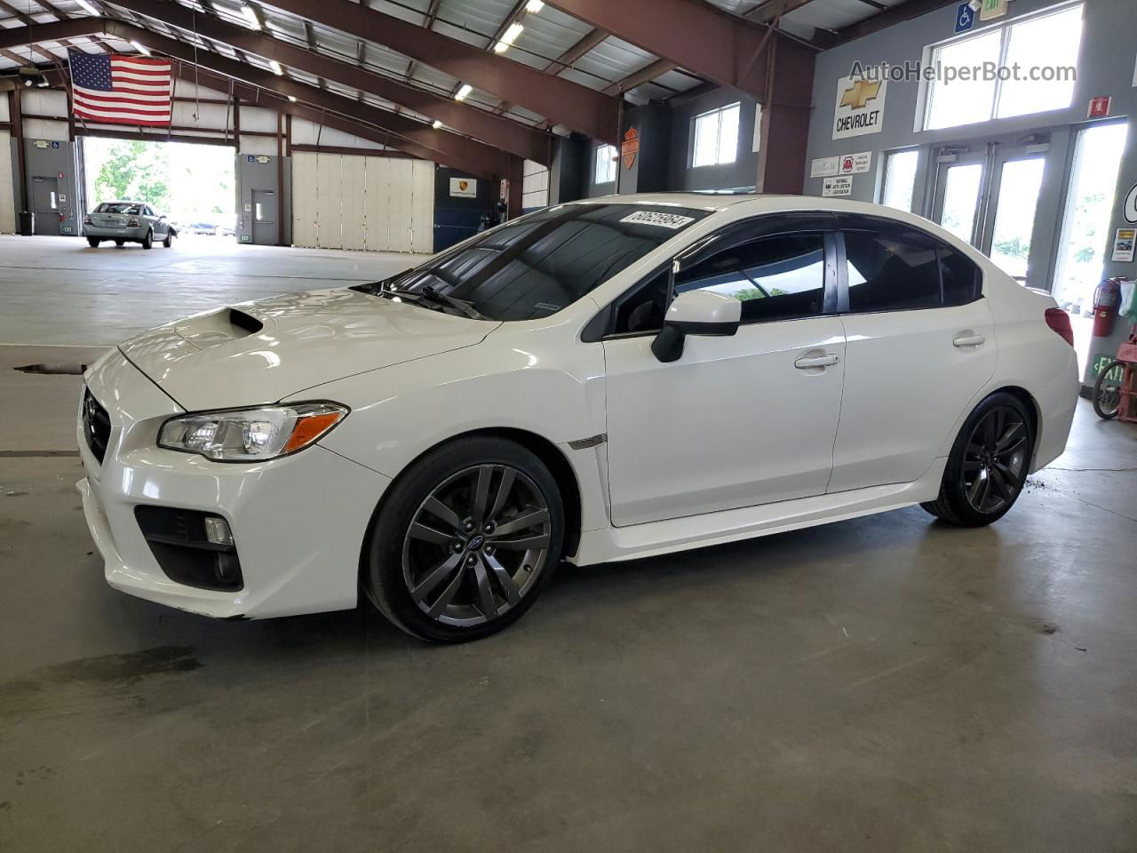 2017 Subaru Wrx Premium White vin: JF1VA1E63H8828648