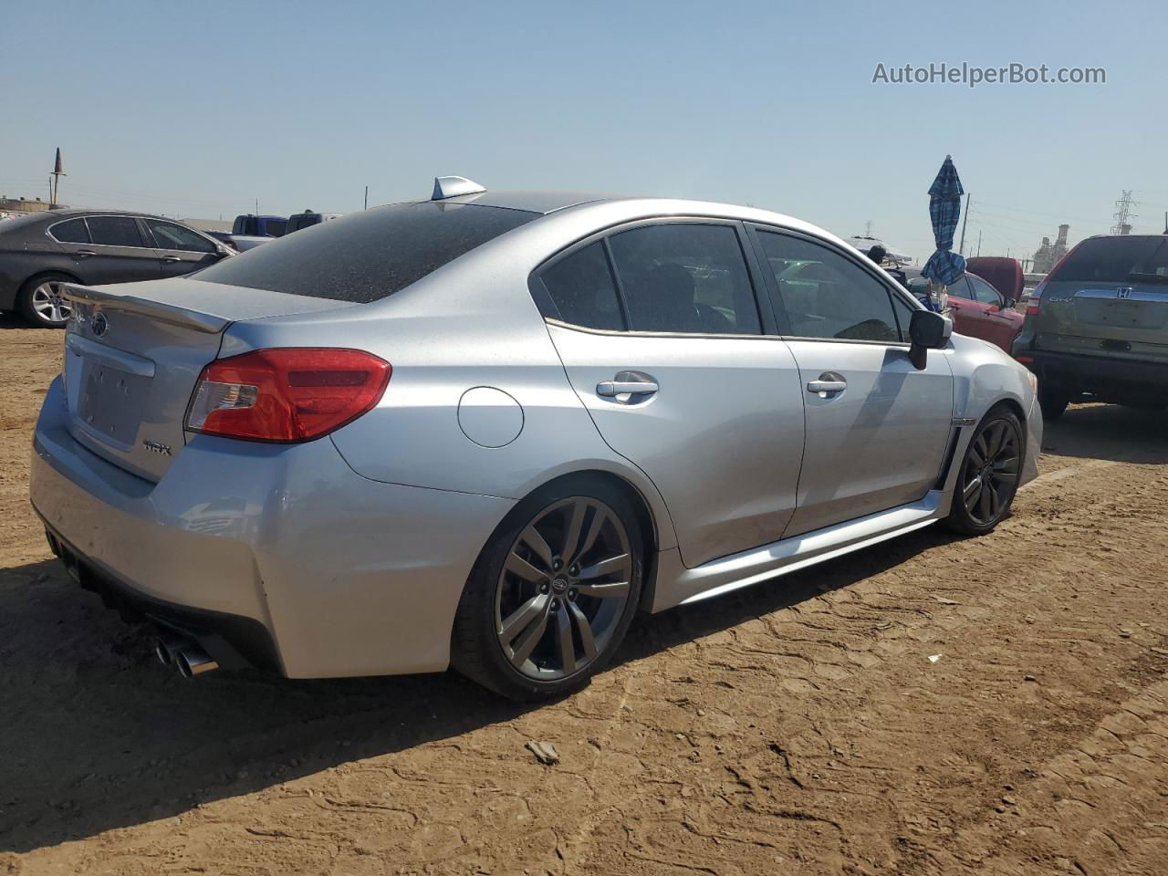 2017 Subaru Wrx Premium Silver vin: JF1VA1E63H9819099