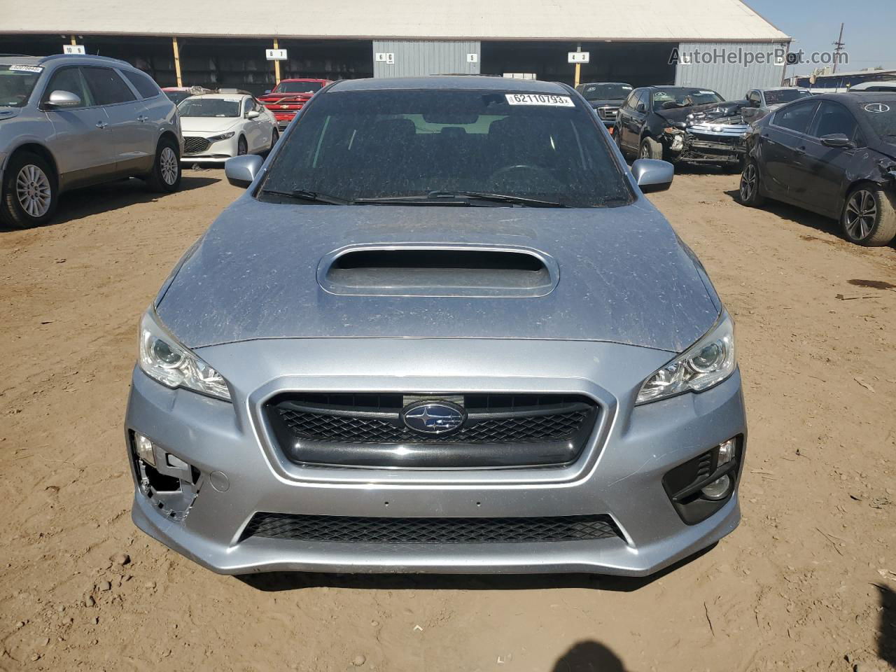 2017 Subaru Wrx Premium Silver vin: JF1VA1E63H9819099