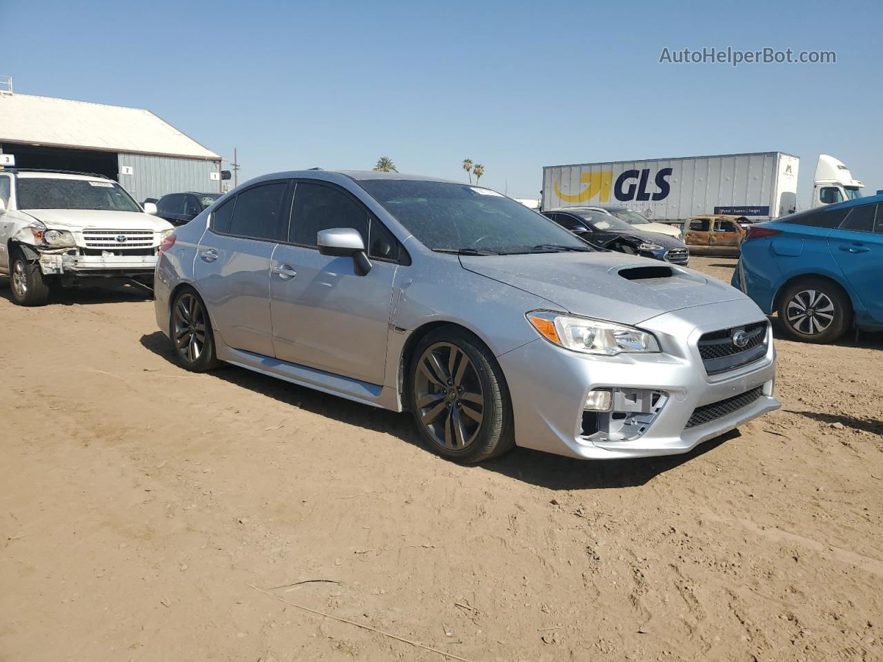 2017 Subaru Wrx Premium Silver vin: JF1VA1E63H9819099